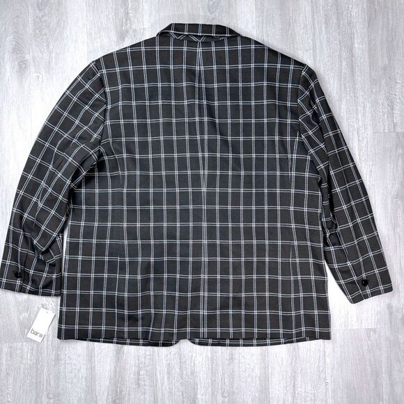 Black Window Pane Blazer XXL - Picture 6 of 6